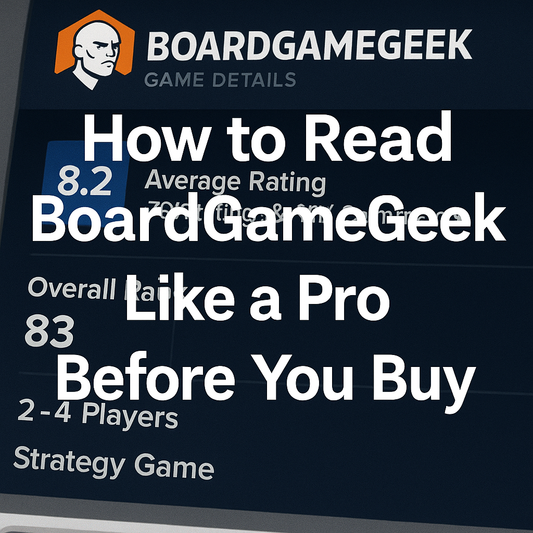 How to Read BoardGameGeek Like a Pro Before You Buy