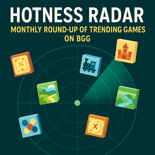 Hotness Radar: Monthly Round-Up of Trending Games on BGG