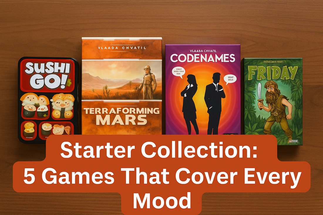 Starter Collection: 5 Games That Cover Every Mood