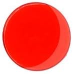 Regal Bingo Plastic Bingo Chips 1000 Pcs - Clear Transparent Counters Game Chips Set for Board Game - Fun Family Bingo Night - 3/4 Inch Red Color