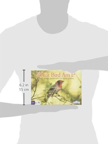 Outset Media What Bird Am I? – The Bird Identification Game – Contains 300 Cards for 2 or More Players Ages 14 and up