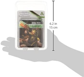 Star Wars Imperial Assault Board Game Boba Fett VILLAIN PACK - Epic Sci-Fi Miniatures Strategy Game for Kids and Adults, Ages 14+, 1-5 Players, 1-2 Hour Playtime, Made by Fantasy Flight Games