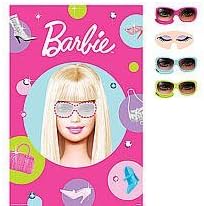 Barbie All Dolled Up Party Game, 37-1/2 x 24-1/2 Inches