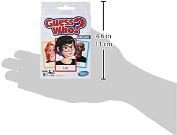 Hasbro Gaming Guess Who? Card Game for Kids Ages 5 and Up, 2 Player Guessing Game