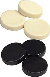 Bello Games Uria Stone Backgammon Checkers-Black 1"