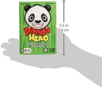 R&R Games Panda Head - Fast-Paced Card Game for Adults & Kids