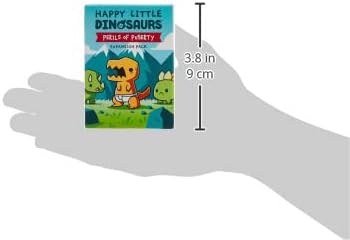 Happy Little Dinosaurs Perils of Puberty Expansion Card Game - Dodge Disasters! Ages 8+, 2-4 Players