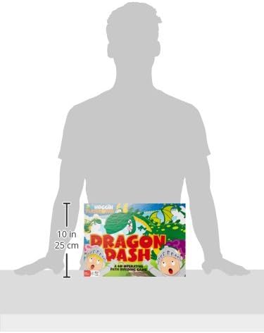 Dragon Dash - No Reading Required, Co-Operative Path Building Kids Board Game, Builds Children's Social & Developmental Skills, Outset Media, for Ages 5+, 2-6 Players
