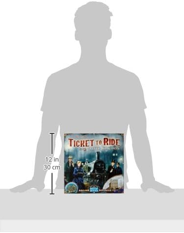 Ticket to Ride United Kingdom + Pennsylvania Board Game EXPANSION - Strategy Game, Family Game for Kids & Adults, Ages 8+, 2-5 Players, 30-60 Minute Playtime, Made by Days of Wonder
