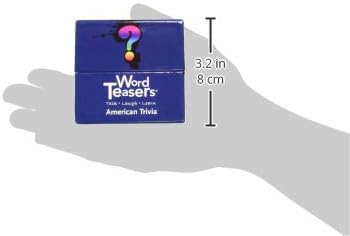 ? WORD TEASERS American Trivia - Trivia Game for Adults & Kids - Interesting & Fun Trivia Questions About The United States - 150 Trivia Cards for Kids, Teens & Adults