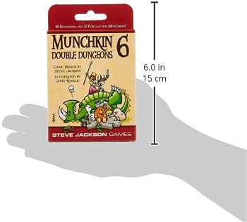 Steve Jackson Games Munchkin 6 Double Dungeons
