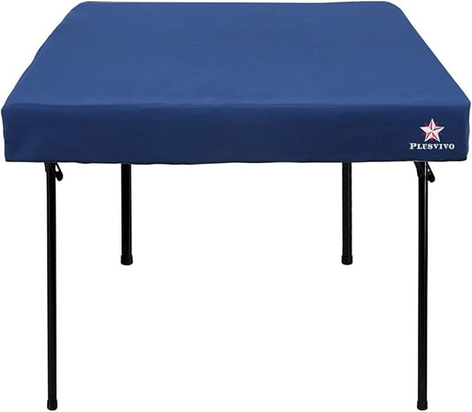 Game Table Cover - Mahjong, Poker, Bridge - Machine Washable Felt - 36" x 36" Blue