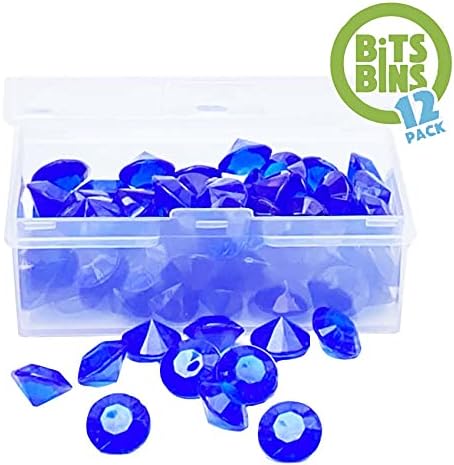 BitsBins Board Game Piece Storage and Organizers, Accessories that Organize Tokens and Components Both in the Game Box and During Game Play | Includes 12 BitsBins | Original Measures 3.2" X 2" X 1.25"