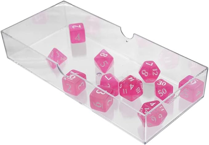 Ultra PRO - Eclipse 11 Dice Set (Hot Pink) - Great Dice Set for All Kinds of Card Games and Board Games Such As, DND, MTG, and RPG - UP Your Game with Ultra PRO