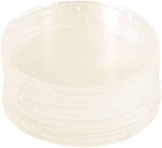 The Broken Token Clear Circle Miniature Bases - Visible & New Miniature Bases with Clear Acrylic and MDF Bases - Pack of 10 (1.25")