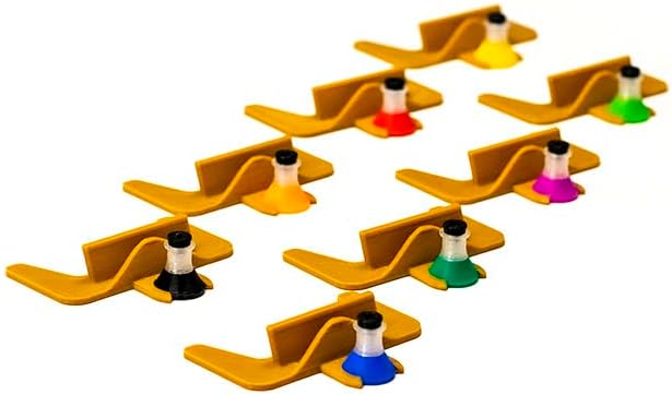The Quacks of Quedlinburg Board Game Upgrade Expansion - Book Holders | Board Game Accessories DND Tabletop RPG Accessory Figures Replacements Resource Token Holder
