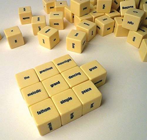 Haikubes: Create Captivating Haiku With a Roll of the Dice! (Poetry Game, Educational Poem Gift for English Teachers)