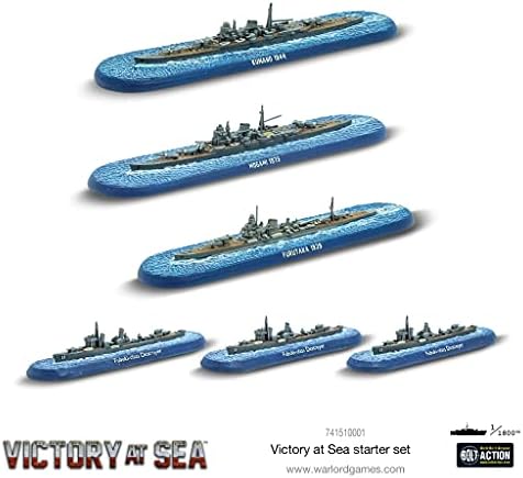 Warlord Victory at Sea Battle for The Pacific War Game - Role Playing Strategy Board Games for Adults, Table Top WWII Strategic Wargaming Kit - Tabletop Military History RPG with Terrain