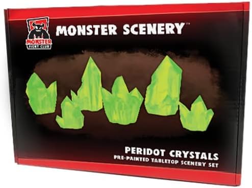 Monster Scenery: Peridot Crystals