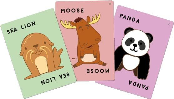 Blue Orange, Taco Cat Goat Cheese Pizza On The Flip Side, Card Game, Ages 8+, 3-8 Players, 10 Minutes Playing Time