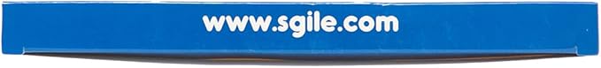 SGILE Magnetic Drawing Board for Kids, Colorful Erasable Doodle Board with Magnet Pen, Painting Sketch Pad with Three Stamps, Travel Toy, Birthday Gift, Educational Learning Toy for Toddlers, Blue