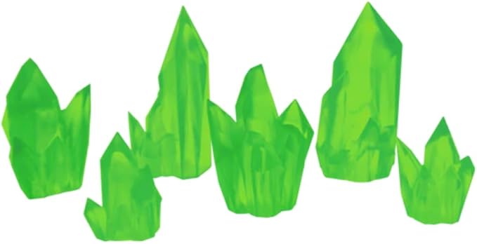 Monster Scenery: Peridot Crystals
