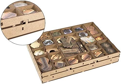 TowerRex Organizer for Gloomhaven and Forgotten Circles Expansion, Storage Insert for Gloomhaven, Board Game Accessories Upgrade