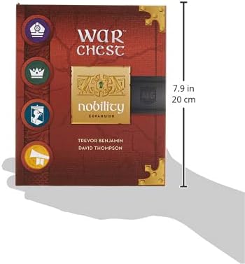 AEG War Chest: Nobility Expansion | Bishop, Earl, Herald, Bannerman, Royal Guard | Masterful Tactical Warfare Board Game for 2 or 4 Players | Ages 14+