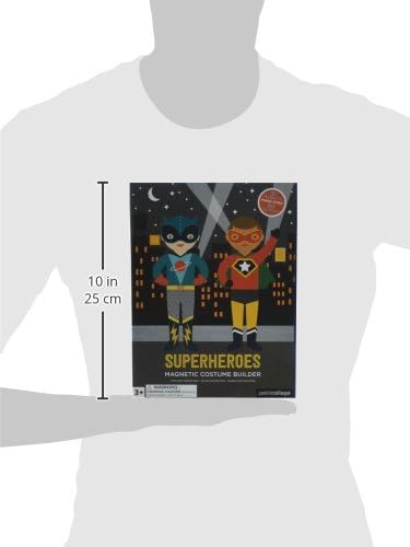 Petit Collage, Dress-Up Magnetic Superheroes