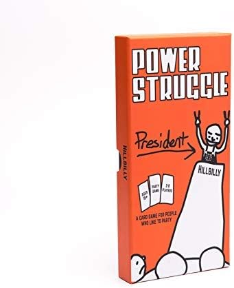 Power Struggle Party Card Game for Adults, Parties, Groups & Game Night - Hilarious Card Game for Party People (Hillbilly)