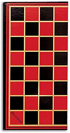 Pressman Checkers -- Classic Game With Folding Board and Interlocking Checkers ,5"