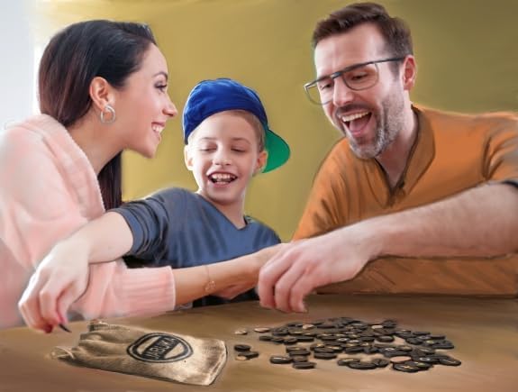 Best Word Game Puzzle - Fun Family Games for Kids and Adults, Educational Spelling Party Game, Twistable Letter Travel Set, Portable, 2-8 Players, Ages 8+