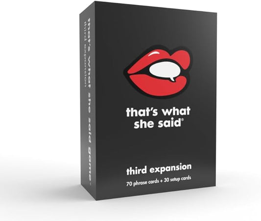 That's What She Said Game - Third Expansion
