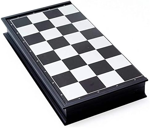 Magnetic Travel Chess Set with Folding Chess Board Educational Toys for Kids and Adults (12.6")