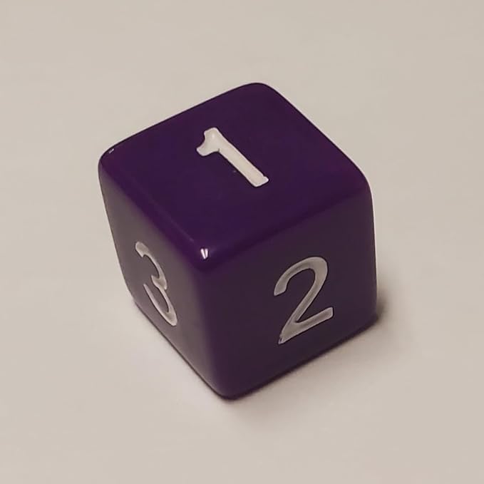 2PCG Dice Counter Set Compatible with Vs. System / 17 Unique Counters/Positive & Negative Counters, Wound Counters and Purple d6 for XP