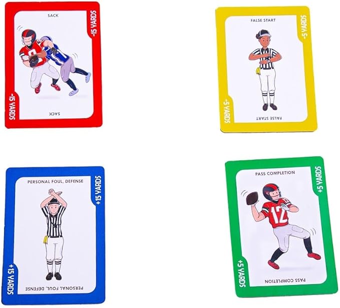 100 Yards Football Board Game | 2 to 6 Players | School, Birthday for Kids | Classroom and Family Games | Ages 6+ | 2nd Edition (Modern)