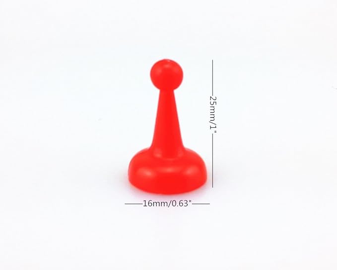 Honbay 120pcs Multi-Color Pawns Pieces for Board Games, Tabletop Markers Component