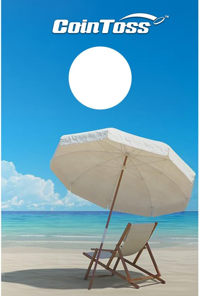 CoinToss Boards - Beach Chair - The Game Where Quarters Meets Cornhole