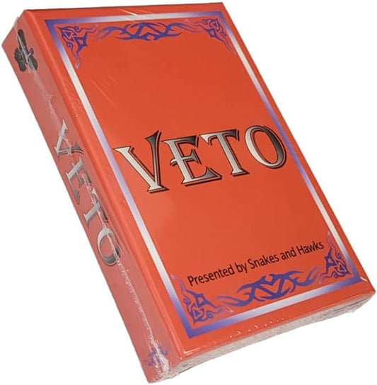 Veto Card Game, from The Makers of Snakes and Hawks - Fun Family Game