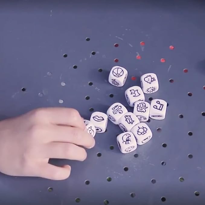 GIGAMIC Imagidice | Storytelling Dice Game for Kids | Ages 4+ | 2 to 12 Players | 20 Minutes