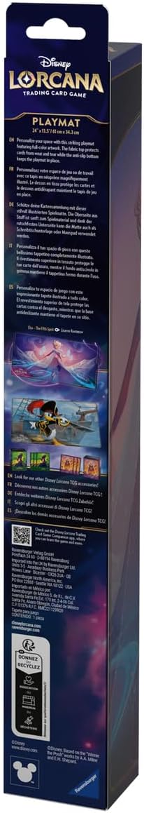Ravensburger Disney Lorcana TCG Playmat Featuring Elsa – The Fifth Spirit by Lisanne Koeteeuw | Protects Cards | Versatile Game, Desk, or Mouse Pad | Durable Non-Slip Surface | Suitable for Ages 8+