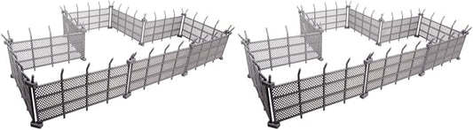 Monster Scenery Metropolis Miniature: Chain-Link Fences Double Pack (2 Items)