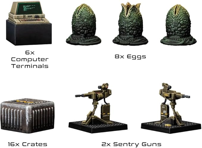 Gale Force Nine - Aliens - Assets and Hazards