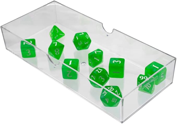 Ultra PRO - Eclipse 11 Dice Set (Lime Green) - Great Dice Set for All Kinds of Card Games and Board Games Such As, DND, MTG, and RPG - UP Your Game with Ultra PRO