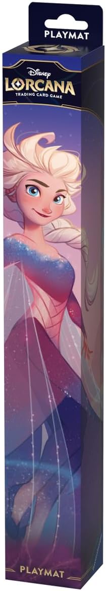 Ravensburger Disney Lorcana TCG Playmat Featuring Elsa – The Fifth Spirit by Lisanne Koeteeuw | Protects Cards | Versatile Game, Desk, or Mouse Pad | Durable Non-Slip Surface | Suitable for Ages 8+