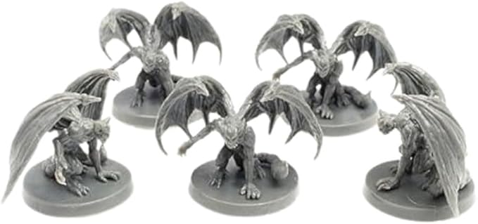 Blacklist Games Miniatures: Fantasy Series 1-70 Miniatures - Highly Detailed Pre-Assembled Tabletop RPG Minis, D&D 5th Edition (70 items)