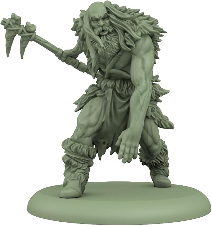 CMON A Song of Ice and Fire Tabletop Miniatures Cave Dweller Savages Unit Box - Enhance Your Army! Strategy Game for Adults, Ages 14+, 2+ Players, 45-60 Minute Playtime, Made by CMON