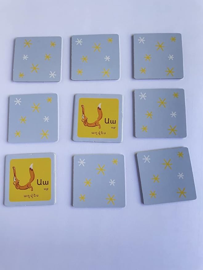 Liart Armenian Alphabet Memory Game