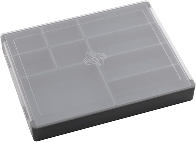 Token Silo Convertible | Store and Organize Board Game Tokens | 9 Removable Trays in 3 Different Sizes | Stackable Token Box | Convenient Space-Saving Design | Black | Made by Gamegenic (GGS22001ML)
