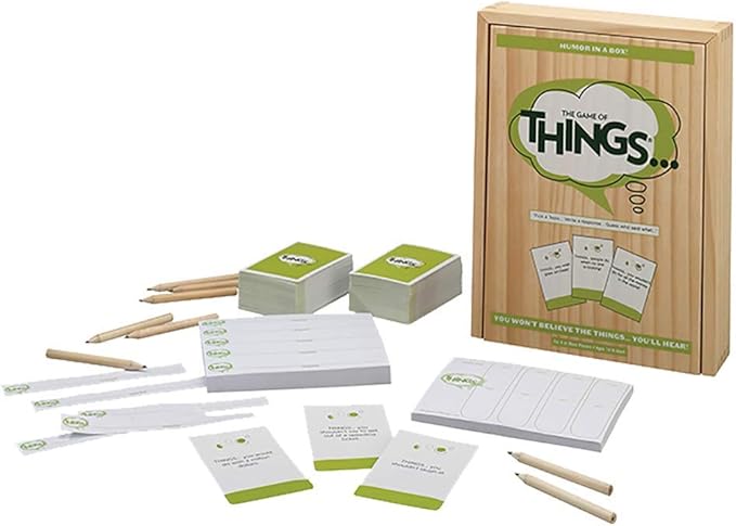 Game of THINGS...— Hilarious Party Game — You Won't Believe the THINGS... You Hear — Ages 14+